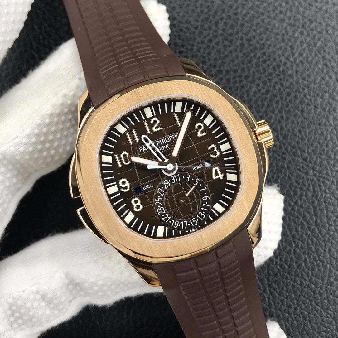 Patek Philippe Aquanaut 5164R-001 1:1 Best Edition ZF Factory Brown Dial