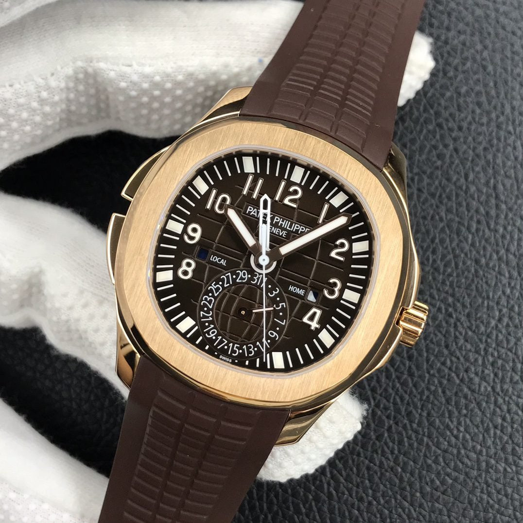 Patek Philippe Aquanaut 5164R-001 1:1 Best Edition ZF Factory Brown Dial