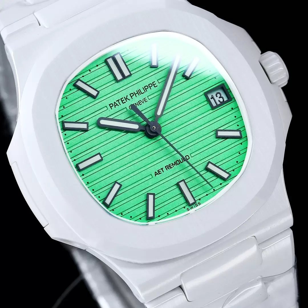 [AET modified] Patek Philippe Nautilus 5711 Ceramic Green Dial 1:1 Best Edition