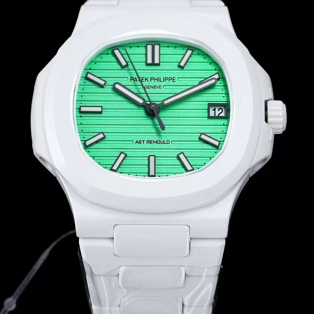 [AET modified] Patek Philippe Nautilus 5711 Ceramic Green Dial 1:1 Best Edition