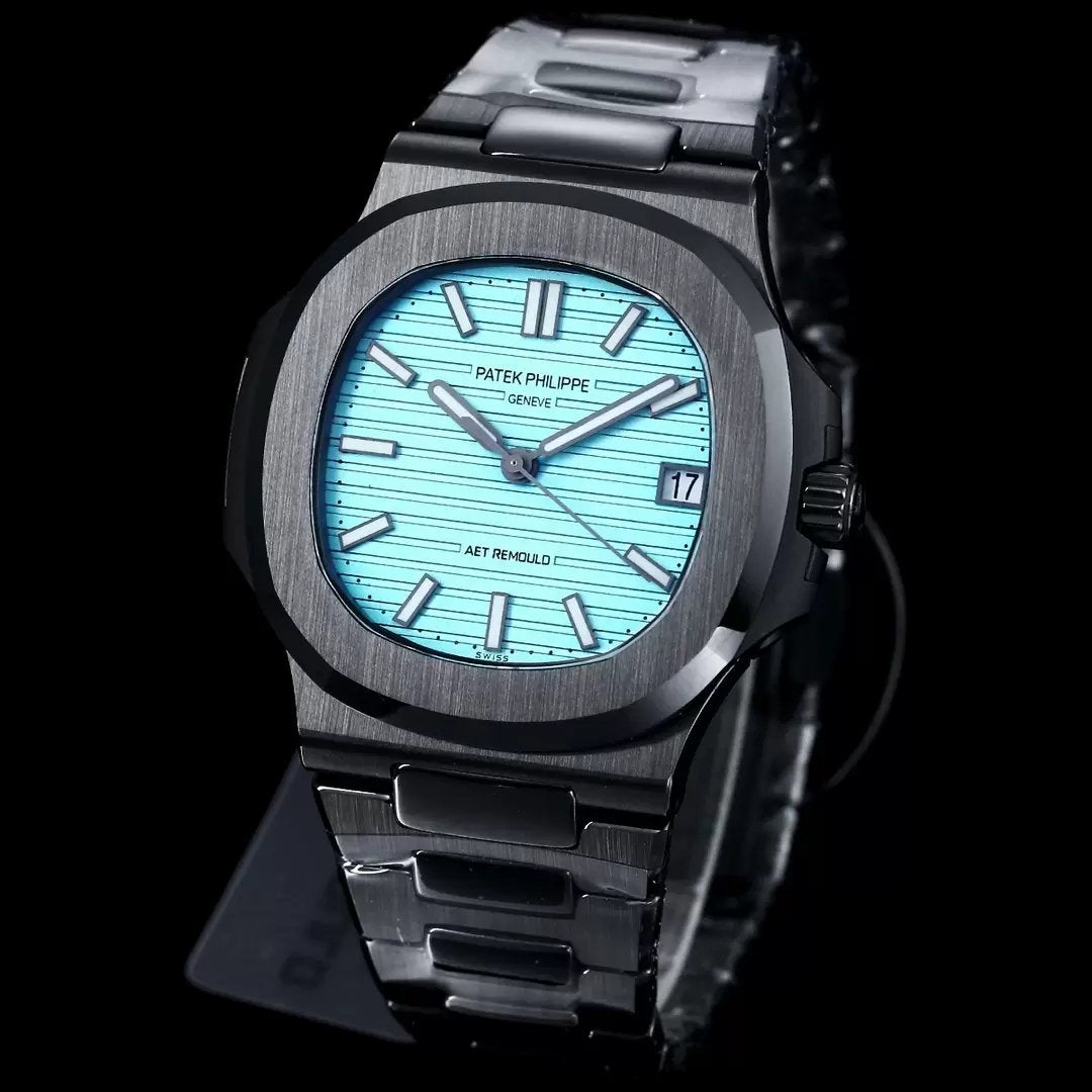 [AET modified] Patek Philippe Nautilus 5711 Ceramic Black Tiffany Dial 1:1 Best Edition