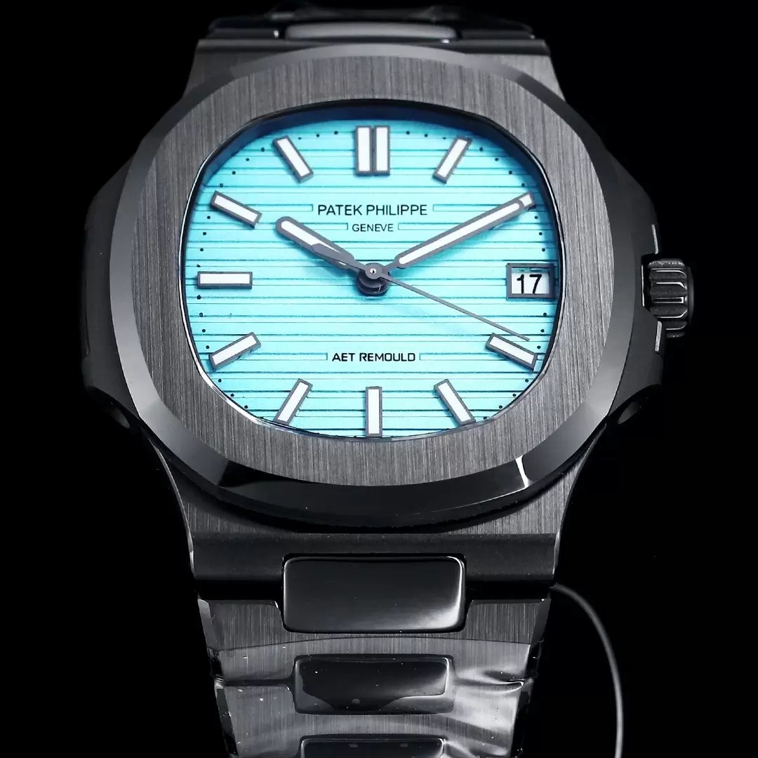 [AET modified] Patek Philippe Nautilus 5711 Ceramic Black Tiffany Dial 1:1 Best Edition