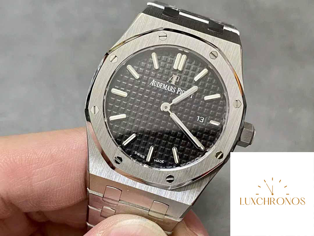 Audemars Piguet 67651 Quartz 33mm 1:1 Best Edition ZF Factory Black Dial Silver Case