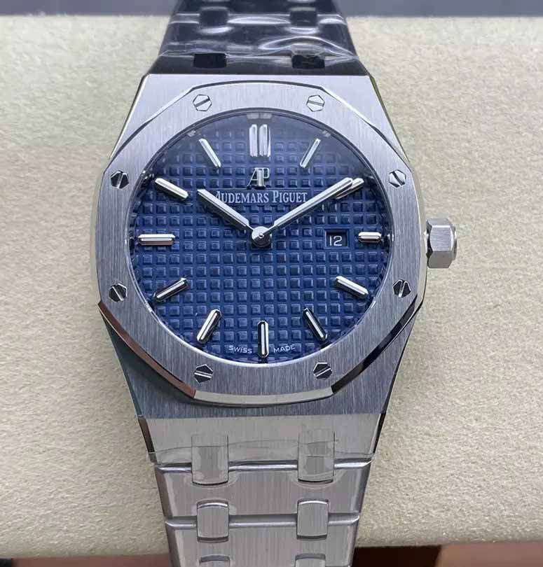 Audemars Piguet 67651 Quartz 33mm 1:1 Best Edition ZF Factory Blue Dial Stainless Steel