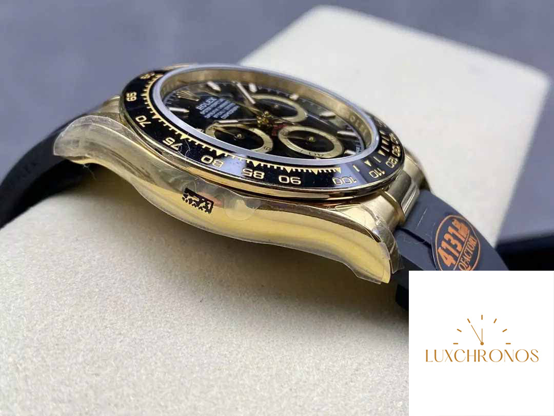 Rolex Cosmograph Daytona m126518 1:1 Best Edition QF Factory Black dial and Gold