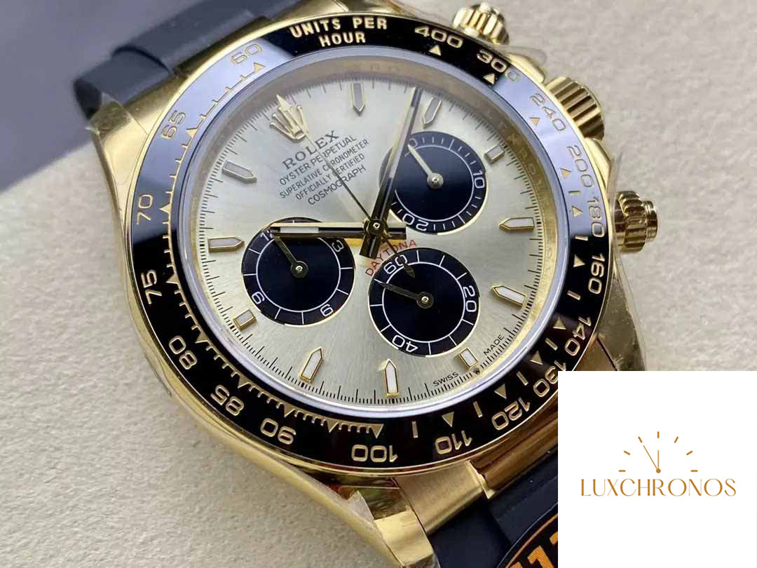 Rolex Cosmograph Daytona m126518 1:1 Best Edition QF Factory Yellow Dial