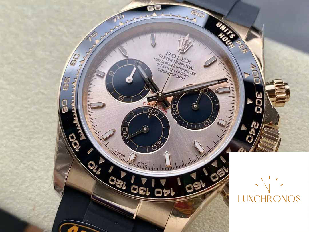 Rolex Cosmograph Daytona m126515 1:1 Best Edition QF Factory 4131 Movement Pink Dial